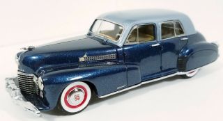 1/43,  Rare Victory 1941 Cadillac 60 Special 4 Door Blue Fleck No Box