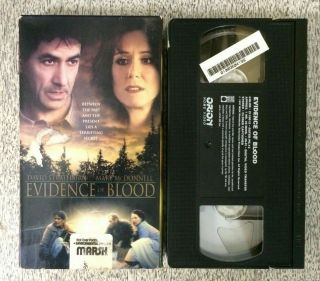 Evidence Of Blood Oop Vhs Tape Rare Htf Action David Strathairn Mary Mcdonnell