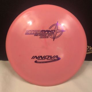 Rare Pink Star Mako Midrange Driver 176 Grams Innova Disc Golf