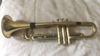 Rare Vintage G.  Leblanc Paris Model 700 Trumpet Made In France - Parts Or Repairs