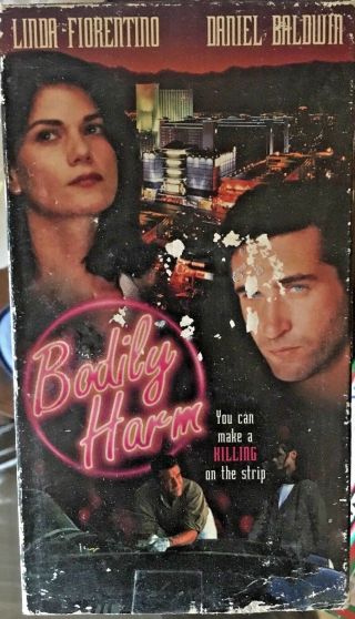 Bodily Harm (vhs) Rare 1994 Erotic Thriller Stars Linda Fiorentino - Daniel Baldwi