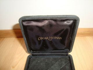 Very Rare Early Vintage OSCAR HEYMAN Jewelry Presentation 3 