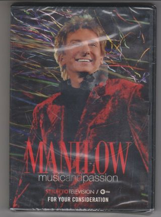 2006 Emmy Fyc Dvd Barry Manilow Promo Rare Live In Las Vegas Factory 80mn