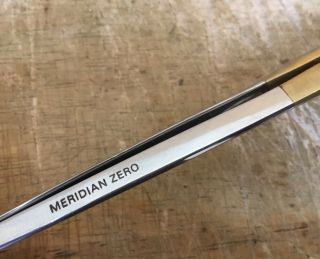 MERIDIAN ZERO BRASS SINGLE HANDED 8 INCHE DIVIDERS WITH STAINLESS STEEL TIPS VGC 2