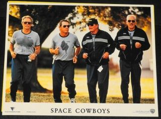 Space Cowboys Orig 2000 Lob Cd (rare) Eastwood,  Garner,  Sutherland,  Tl Jones