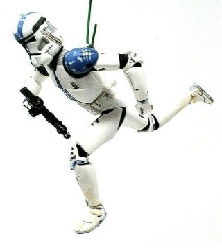 Rare 2005 Hallmark Star Wars Clone Trooper Lieutenant Revenge Of Sith Ornament