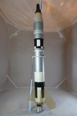 Vintage Estes Gemini Titan Semi Scale Model Rocket Ready To Restore Rare