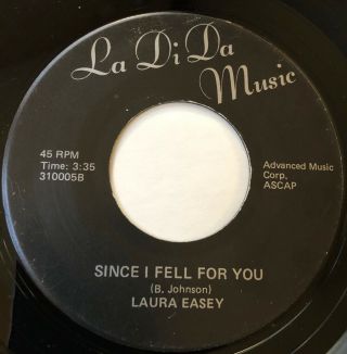 Laura Easey 45 Rare Unknown Private Modern Soul Electro Funk Hear It
