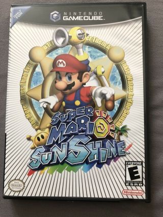 Mario Sunshine Rare Cim Nfr (not For Resale) & Bonus Game And Memory Card