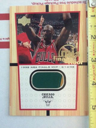 Michael Jordan Final Floor Ff11 Rare Color Green Jordan Bulls Court Mjs