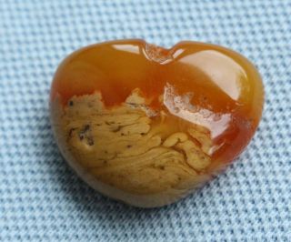 Natural Antique.  Butterscotch Egg Yolk Baltic Amber Stone
