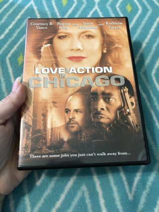 Love And Action In Chicago Dvd Jason Alexander Regina King Ed Asner Rare Oop