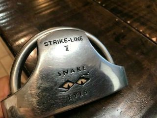Rare Snake Eyes Strike - Line I Golf Putter - Strike Line 1 Odyssey