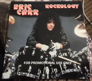 Eric Carr - Rockology - Promo Cd In Cardboard Sleeve - Kiss - Rare Us