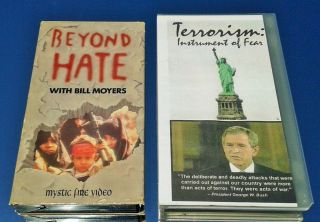 Terrorism: Instrument Of Fear,  Beyond Hate (2 Vhs Tape) Terrorism Islam Rare Vg