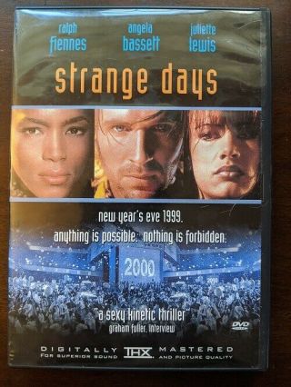 Strange Days Dvd Out Of Print Rare Bigelow / Fiennes Science Fiction Oop