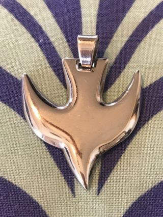 James Avery Dove Pendant Solid Sterling Silver Rare & Huge Statement Piece