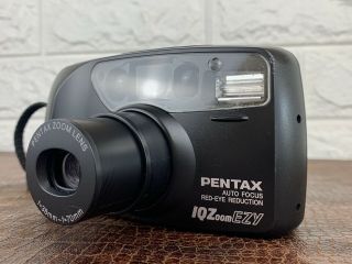 Pentax Iqzoom Ezy Af 35mm Point & Shoot Camera 38 - 70mm Zoom Lens Rare