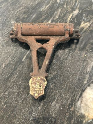 Vintage Door Spring Made By W Newman And Sons Ltd.  Door Closed