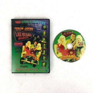 Las Vegas Hillbillys (dvd,  2000) Jayne Mansfield 1966 Film Oop Rare Vg