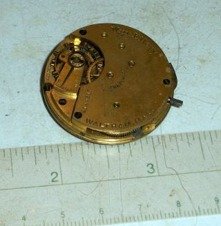 American Waltham Wm Ellery Antique Pocket Watch Model 1873 Circa 1883
