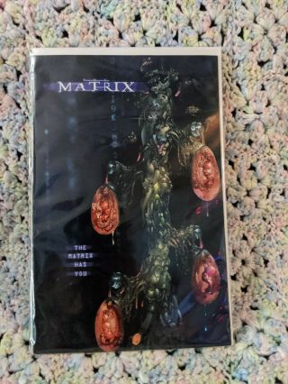 The Matrix: Comic Book Preview Wb 1999 Rare Recalled Movie Promo