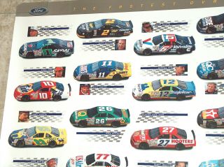 NASCAR RARE 1994 Manufacturer Champions Fastest Oval in Racing Poster 36 