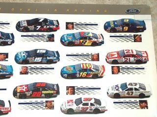 NASCAR RARE 1994 Manufacturer Champions Fastest Oval in Racing Poster 36 
