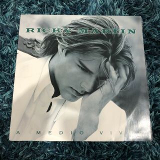 Ricky Martin Lp Vinyl Brazil 1996 A Medio Vivir Rare With Insert Columbia Menudo