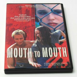Mouth To Mouth 2005 Dvd Rare Oop Indie Film Fast Ellen Page
