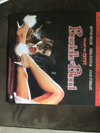 Tales From The Crypt Presents Bordello Of Blood Laserdisc Ld Widescreen Rare