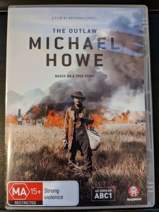 The Outlaw Michael Howe Dvd 2013 Damon Herriman Brendan Cowell Rare