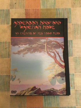 Anderson,  Bruford,  Wakeman,  Howe - An Evening Of Yes Music Plus (dvd,  1998) Rare