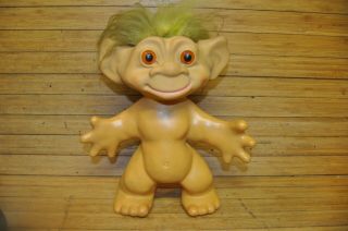 Vintage Unmarked 14 " Troll Doll Jointed Head