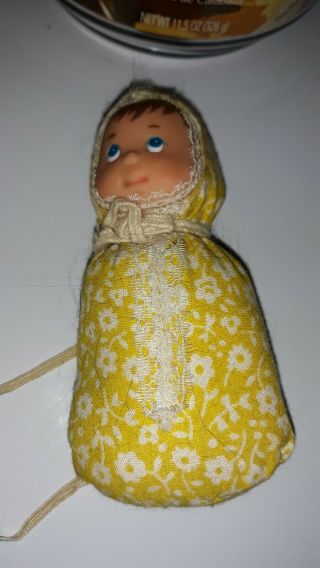 Vintage 1975 Mattel Mama And Baby Beans - 4 " Baby Only