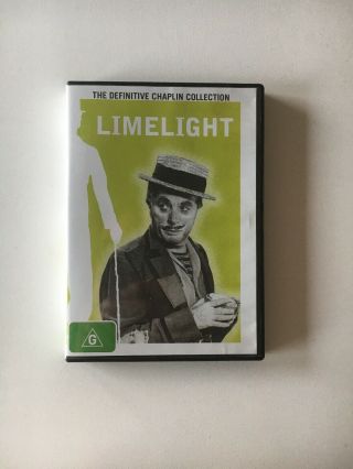 Limelight - Special Edition (dvd) Charlie Chaplin 1952 Rare Oop Like