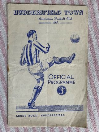 Rare Fa Cup Semi Final Replay Programme 1951 Newcastle V Wolves Wolverhampton W