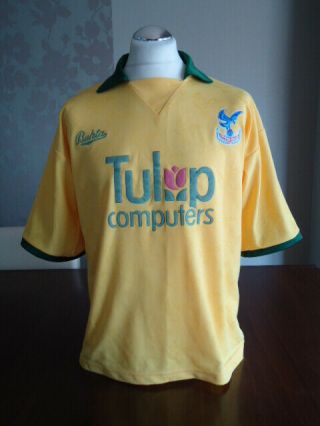 Crystal Palace 1992 Bukta Away Shirt Medium Rare Brazil Kit Vintage