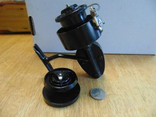 Vintage Garcia Mitchell 300 Open Face Spinning fishing reel VGC 3