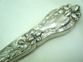 Frank M Whiting Lily 1910 Sterling Silver Filet Knife