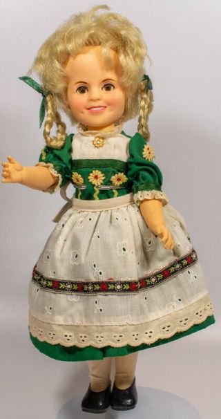 Vintage Ideal 12 Inch Shirley Temple Heidi Doll Never Played With C1982
