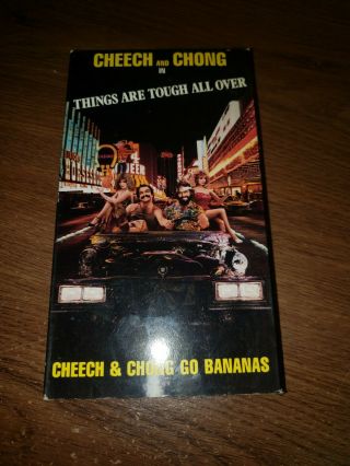 Cheech And Chong Things Are Tough All Over Rare Goodtimes 1982 Vhs Stoner Comedy