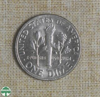 VERY RARE 1973 - D DIME WITH PARTIAL BLOCKAGE 2