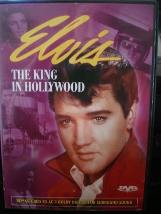 Elvis The King Of Hollywood (dvd) Elvis Worldwide Ship Avail Rare Oop