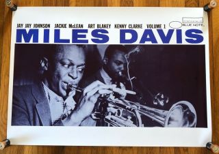 Miles Davis Volume 1 Rare Import Poster