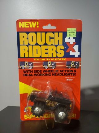 Ljn 1981 Rough Riders Blazer 4x4 Stomper Moc Rare