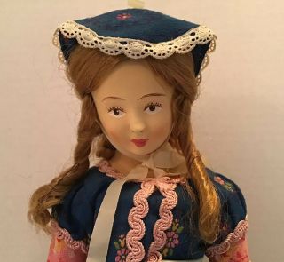 Vintage Limmer Toys Doll Hand Painted Face Made In Germany 17”