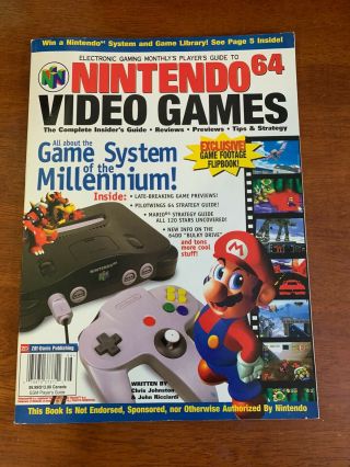 Electronic Gaming Monthly Nintendo 64 Video Games Insider 