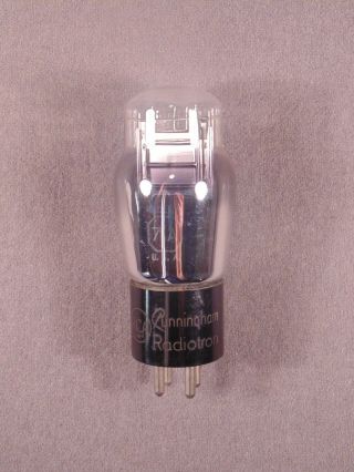 1 71a Rca Cunningham Engraved Base Hifi Antique Radio Amp Vacuum Tube Code C 14