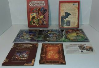 Dungeons & Dragons Complete Animated Series Dvd Box Set Rare Complete W Handbook